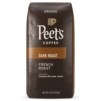 Peet's Coffee Coffee, Ground, Dark Roast, French Roast - 10.5 Ounce